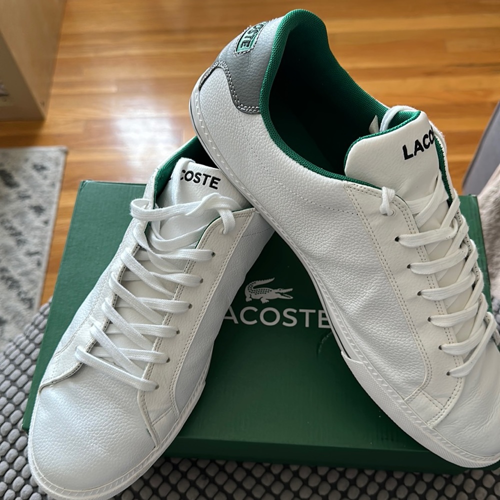 Lacoste leather sneakers